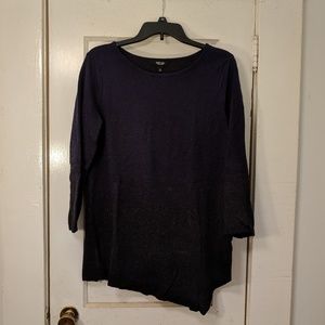 Never worn!! Ombre asymmetrical top